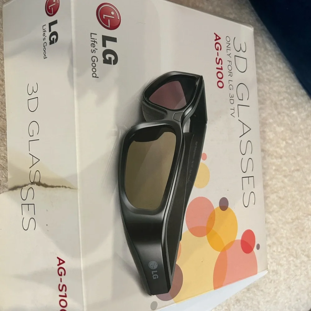3-D glasses for LG 3-D TV bundle